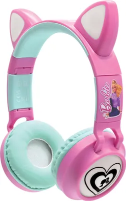 Produktbild von Barbie Kabellose wiederaufladbare Kopfhörer mit Katzenohren und Beleuchtung