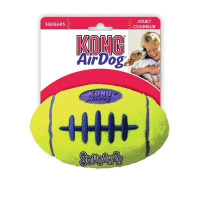 Zdjęcie produktu dla KONG Company Airdog Squeaker Football Zabawka Dla Psa S