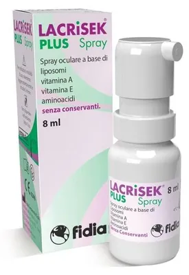 Immagine prodotto di Lacrisek Plus Spray Senza Conservanti Soluzione Oftalmica 8 Ml