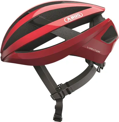 Zdjęcie produktu dla Kask szosowy ABUS Viantor - Sportowy kask rowerowy dla początkujących - dla mężczyzn i kobiet - czerwony, rozmiar S (51-55 cm)