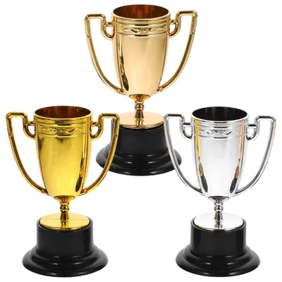 Zdjęcie produktu dla Zestaw miniaturowych trofeów - 3 sztuki dla zwycięzców