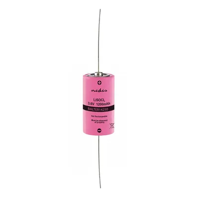 Produktbild von Nedis BALTER14250A, Einwegbatterie, 3,6 V, 1 Stück(e), 1200 mAh, Sichtverpackung