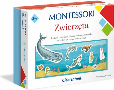 Obrázok produktu pre Clementoni Montessori Zvieratá 50646