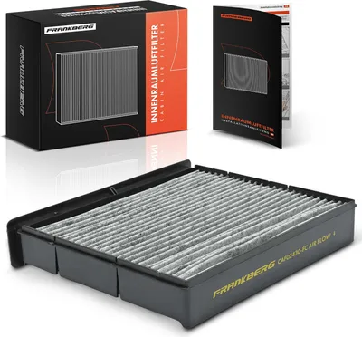 Obrázok produktu pre Frankberg 1x filter vzduchu v kabíne s aktívnym uhlím pre Renault Grand Scénic II JM0/1 2003-2009 2.0L