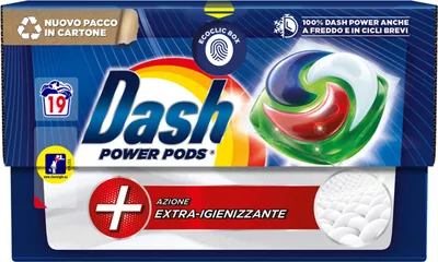 Produktbild von Lavatrice Ecodosi Power Igienizzant Waschkapseln 19pcs - Dash