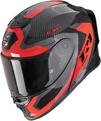 Produktbild von SCORPION EXO-R1 EVO CARBON AIR PROPEL Schwarz-Rot L