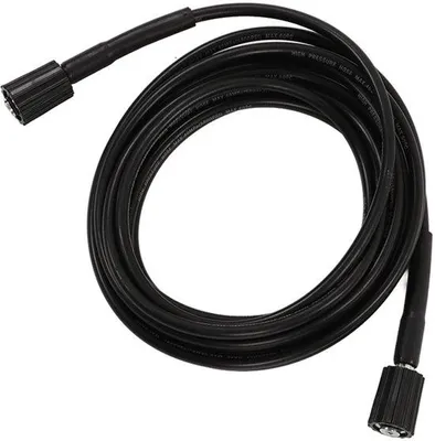 Produktbild von Hochdruckreiniger-Schlauch, 9 Meter - PVC/Gummi - Schnellanschlussstecker - Verschleißfest/Ozonbeständig - Für die Reinigung von Wasser - Gartenschlauch, 15 mm - Reinigungszubehör