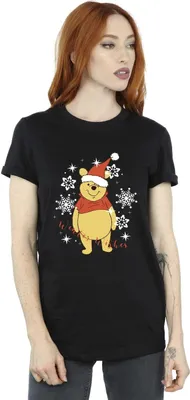 Produktbild von Disney - "Winter Wishes" T-Shirt für Damen BI47450 (3XL) (Schwarz)