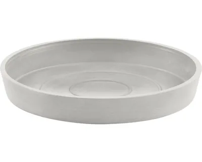 Image de Ecopots Soucoupes rondes 15 pour pots de fleurs - L 15 cm x l 15 cm x H 2,5 cm - Usage intérieur et extérieur