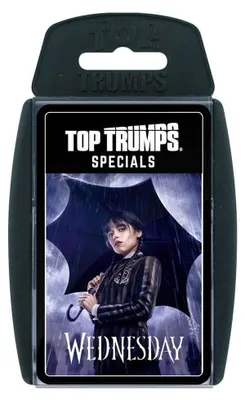 Immagine prodotto di Il gioco di carte del mercoledì Top Trumps *EN*