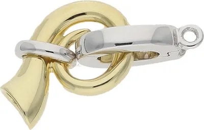 Produktbild von JuwelmaLux Perlenschließe 585 Gold- und Weißgold JL30-09-4554