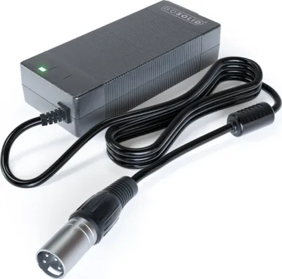 Produktbild von GO SOLID! Ladegerät kompatibel mit Qwic Performance, Qwic Trend, Qwic Compact 36V - XLR 4 Pins