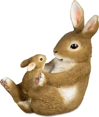 Produktbild von Hase Osterhase Hasen Kind Kaninchen Deko Garten Figur Dekohase Paar Skulptur