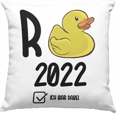 Produktbild von Trendation - Rente Deko-Kissen mit Füllung 40x40 2022 Spruch R Ente Ruhestand Rentner Geschenk Rentnerin  Deko-Kissen mit Füllung 40x40 Renteneintritt (Grau)