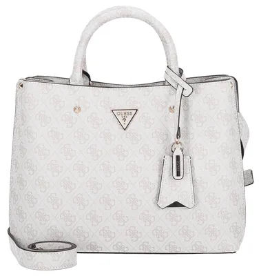Produktbild von Guess Meridian II Satchel - Henkeltasche 30 cm (bone logo)