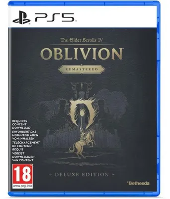 Zdjęcie produktu dla Microsoft The Elder Scrolls IV: Oblivion Remastered - Deluxe Edition, PlayStation 5, od 17 lat