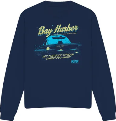 Produktbild von Dexter - "Moonlight Fishing" Sweatshirt für Herren/Damen Uni TV13208 (XXL) (Marineblau)