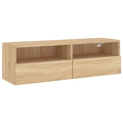 Obrázok produktu pre vidaXL TV nástenná skrinka Sonoma dub 100x30x30 cm materiál na báze dreva