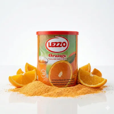 Produktbild von Lezzo Orange - Instantgetränk mit Orangenaroma 700g