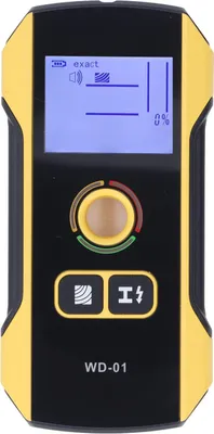 Obrázek produktu pro Nástěnný skener Stud Finder, detektor kovů 6 v 1 s LCD displejem, dobíjecím zvukovým alarmem a manuálem