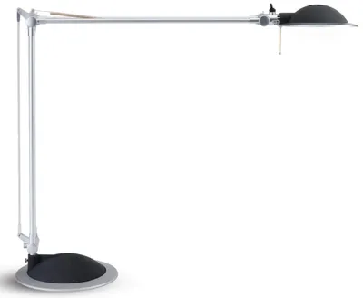 Obrázek produktu pro Stolní lampa MAUL MAULbusiness LED 4 000 K stojan s upínací základnou stříbrná