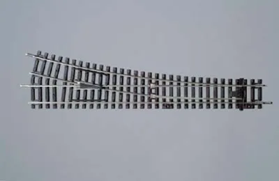 Immagine prodotto di PIKO 55221 scambio destro WR binario A-Gleis H0 1:87 – deviatoio 15° da 239 mm a comando manuale, rotaie per ferrovia in miniatura