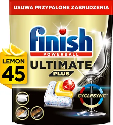 Produktbild von Finish Lemon kapsułki do zmywarki 45 sztuk