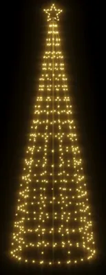 Produktbild von "Winter Sale" Künstliche Weihnachtsbäume - Warmweiß LED-Weihnachtsbaum mit Erdspießen 570 LEDs Warmweiß 300cm DE5928377