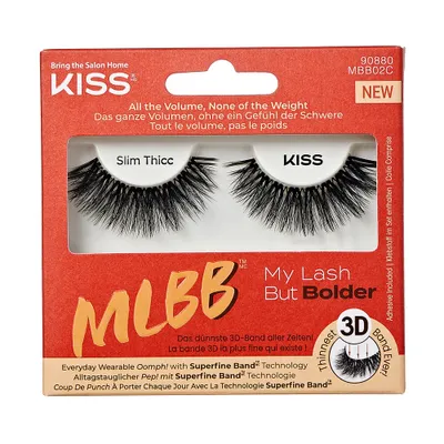 Produktbild von KISS MLBB Slim Thicc Strip falsche Wimpern 1 Paar