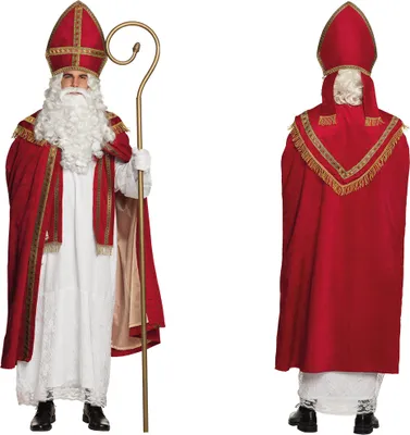 Produktbild von St Nikolaus Kostüm von Boland - Bischofskostüm Nikolauskostüm Gr. L/XL Weihnachten