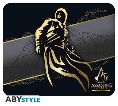 Produktbild von AbyStyle Mauspad Assassin's Creed 15th Anniversary - 23,5 x 19,5 cm. 3mm