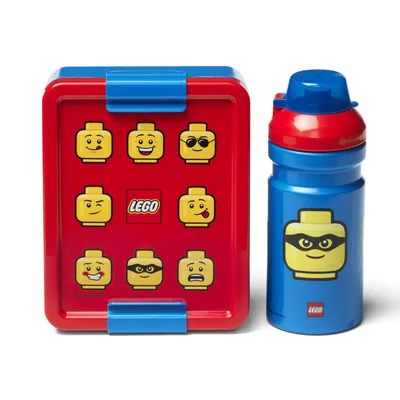 Produktbild von LEGO Classic Lunch-Set in Blau und Rot