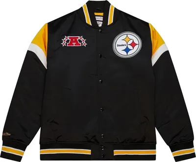 Produktbild von M&N Heavyweight Satin Jacke NFL Pittsburgh Steelers - XL