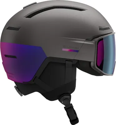 Produktbild von SALOMON Driver Pro Sigma Mips Skihelm mit integriertem Visier blau 56-59 cm