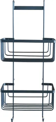 Produktbild von FILAIRE Premium Duschregal mit 2 Körben, 25 cm breit, 12 cm tief, 60 cm hoch