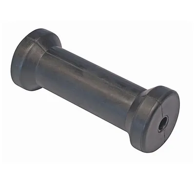 Produktbild von Kielrolle mit Buchse - aus Gummi, 190mm