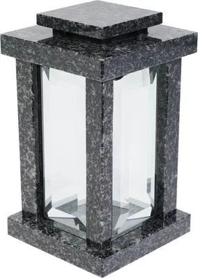 Produktbild von Grablampe viereckig Granit Impala