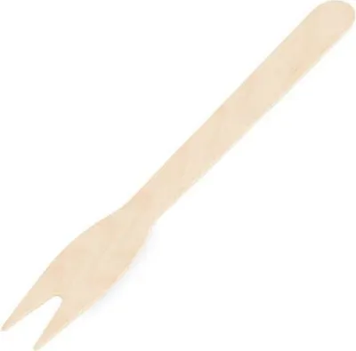 Zdjęcie produktu dla Widelce drewniane 12 cm 500 szt.