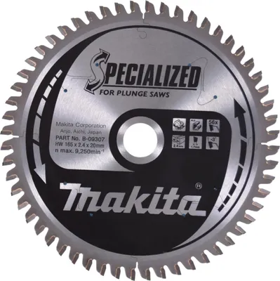 Obrázok produktu pre Makita B-49395, Kov, Drevo, 16,5 cm, 2 cm, Makita, 2 kusov
