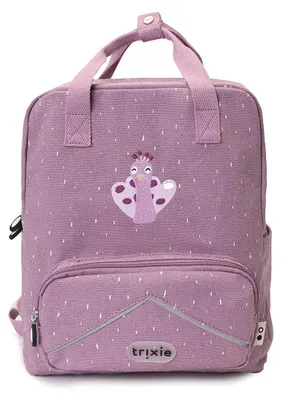 Produktbild von Trixie großer Kinderrucksack Mrs. Peacock mehrfarbige Schultasche