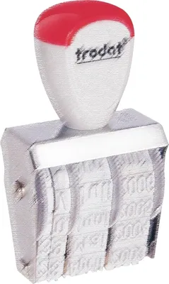 Produktbild von Datumbänderstempel Classic 1020 5mm Monate in Buchstaben Packung mit 10 Stück