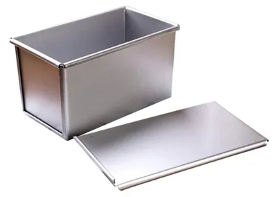 Immagine prodotto di Stampo per pane con coperchio, ideale per la preparazione di pane e torte fresche