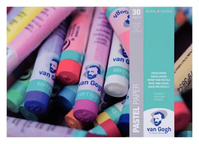 Image de Bloc Van Gogh pour pastel, 30 feuilles couleur crème, 160 g, 42 x 29,7 cm (A3)