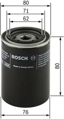 Produktbild von Bosch Ölfilter  F 026 407 005