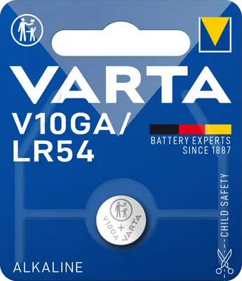 Produktbild von Varta Knopfzellen Batterie V10GA Professional