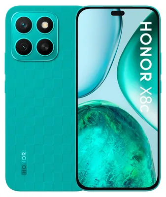 Produktbild von Honor X8c, 17 cm (6.7"), 8 GB, 256 GB, 108 MP, MagicOS 9.0, Grün