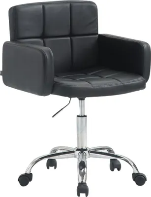 Immagine prodotto di Sgabello girevole - sgabello da lavoro - comfort di alta qualità, rivestimento in  | colore: nero