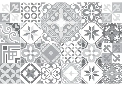 Immagine prodotto di Adesivi autoadesivi per piastrelle da cucina e bagno – 24 adesivi effetto cemento, Azulejos Micalina – 24 adesivi, 10 x 10 cm