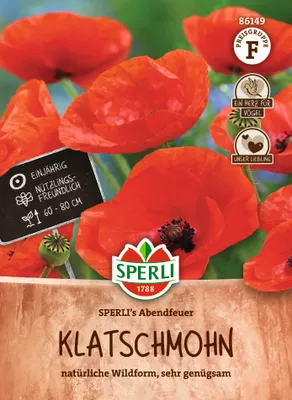 Produktbild von SPERLI - Klatschmohn SPERLI's Abendfeuer Samen - 86149
