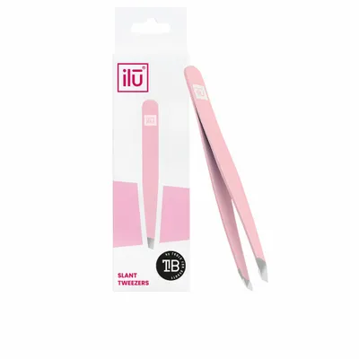 Produktbild von Ilū Make Up Tweezers Slant Pink - Pinzette